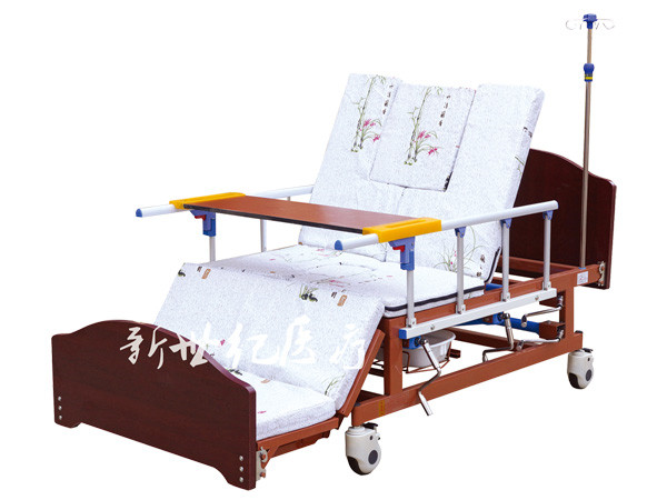 Qq-1-02木制床头全曲护理床案例